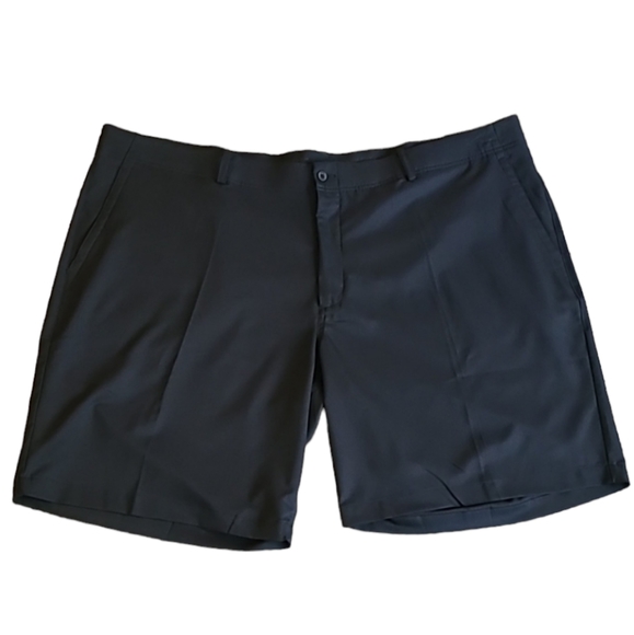 NIKE BRAND MENS BIG & TALL BLACK GOLF SHORTS SIZE 50 - Picture 2 of 13